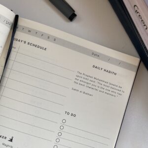 Productivity Journal for Muslims