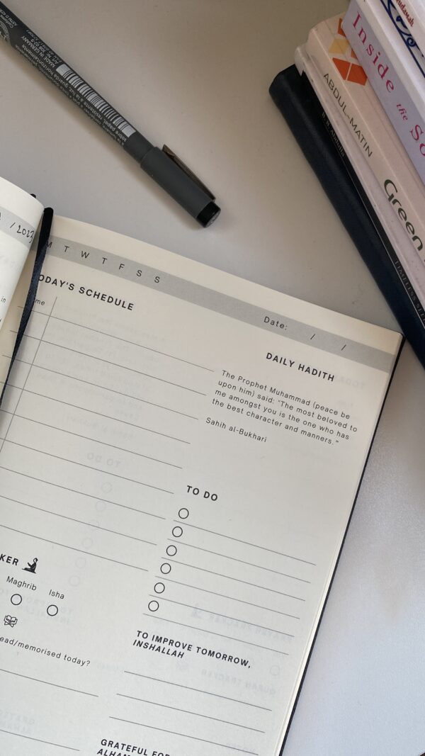 Productivity Journal for Muslims