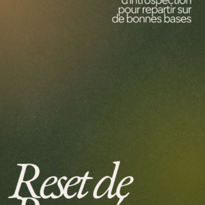 Workbook - Reset de Rentrée (Digital)